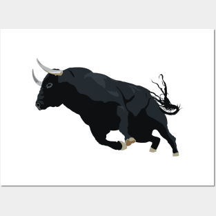 Black Bull Posters and Art